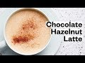 Chocolate hazelnut latte keto paleo vegan