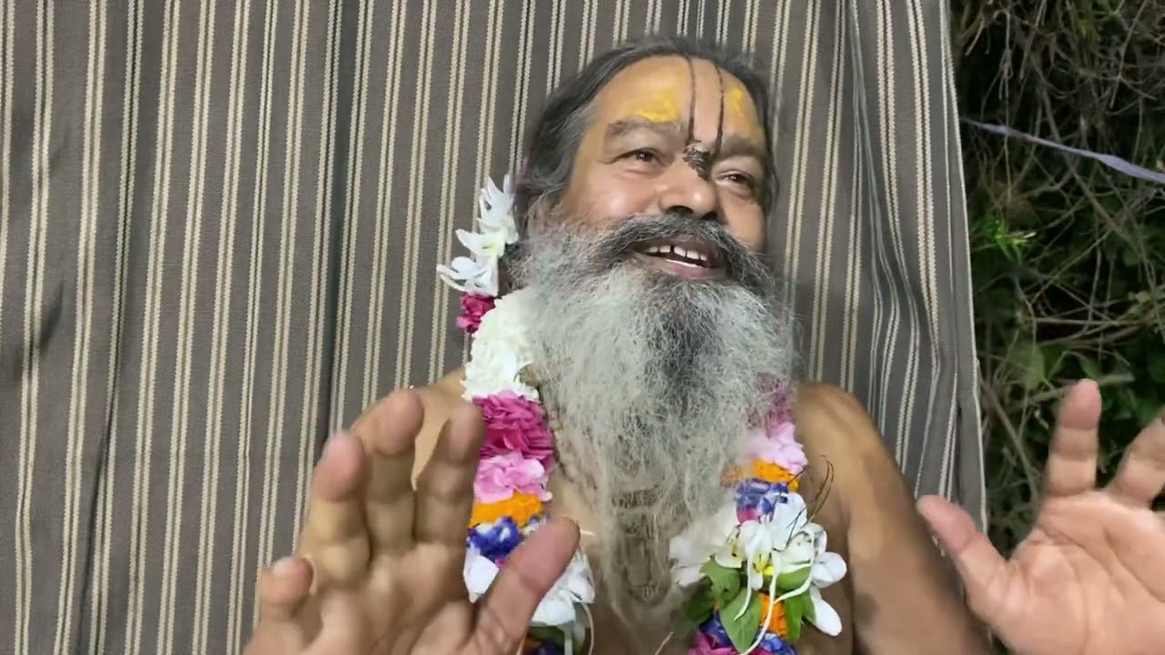 05/10/21 जब तक चिंता है समझ लेना, तब तक हम भगवान के समर्पित नहीं हुए हैं श्री श्री बाबा द्वारा