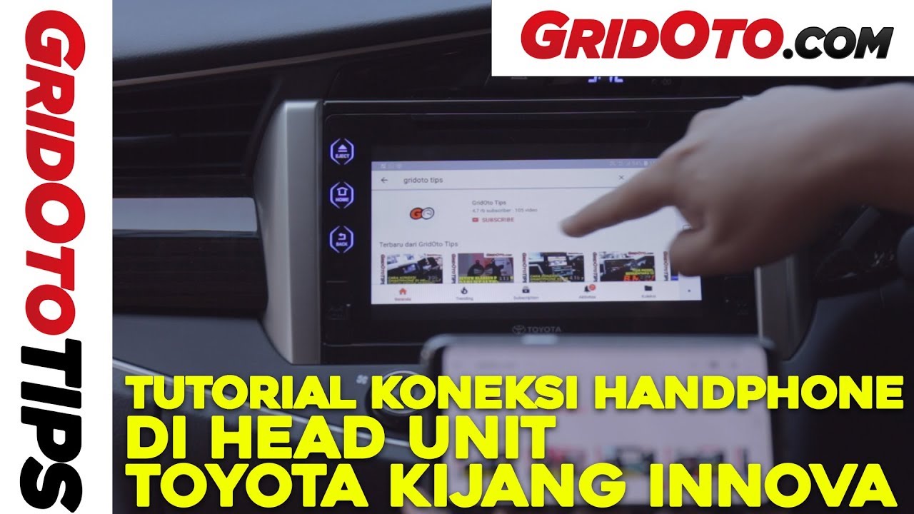 Tutorial Koneksi Handphone Di Head Unit Toyota Kijang Innova | How To | GridOto Tips how to get rid of fleas