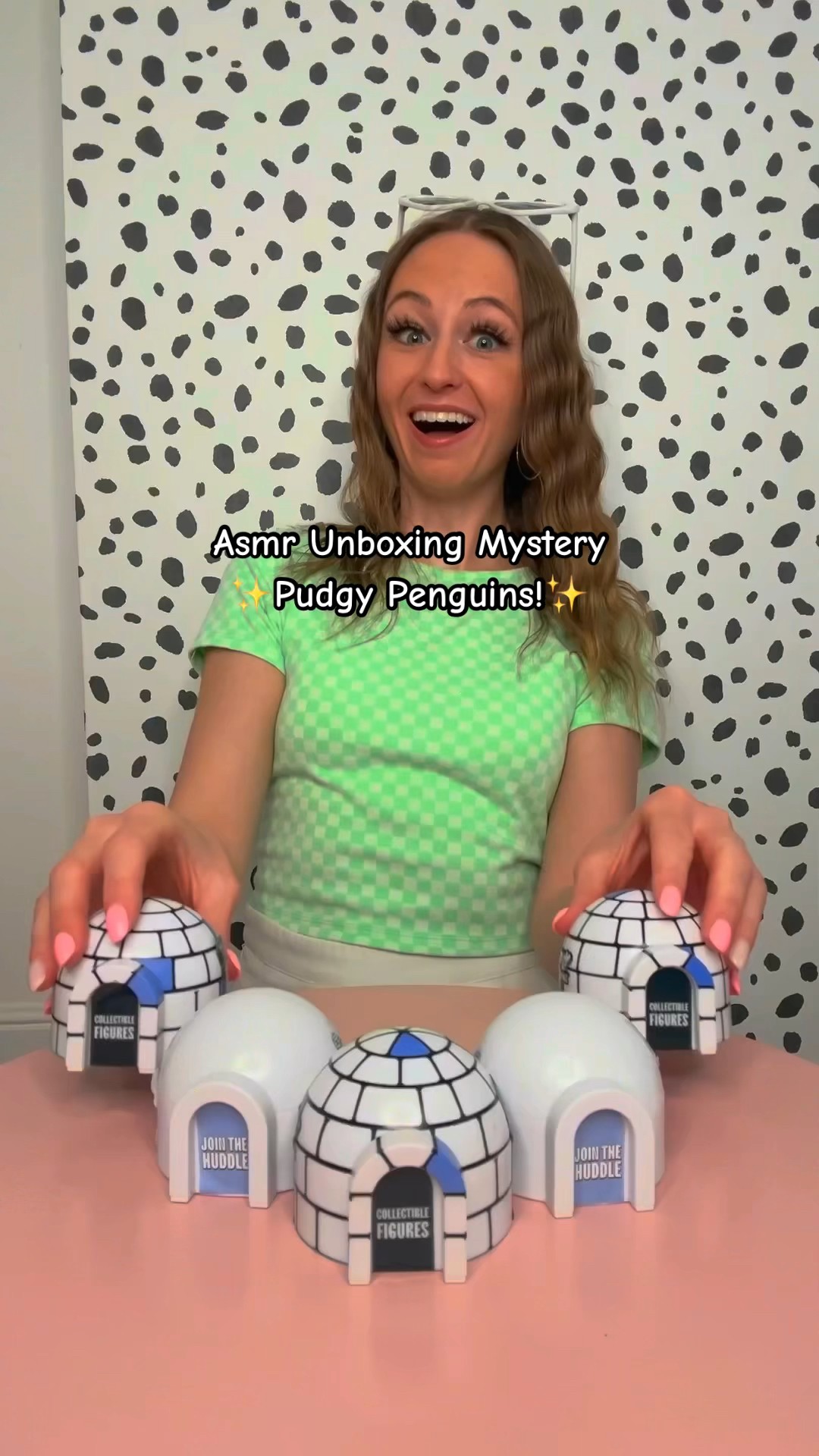 [ASMR] UNBOXING MYSTERY PUDGY PENGUINS IGLOOS!!??✨? (RARE GOLD HUNT!!???) AD #Shorts