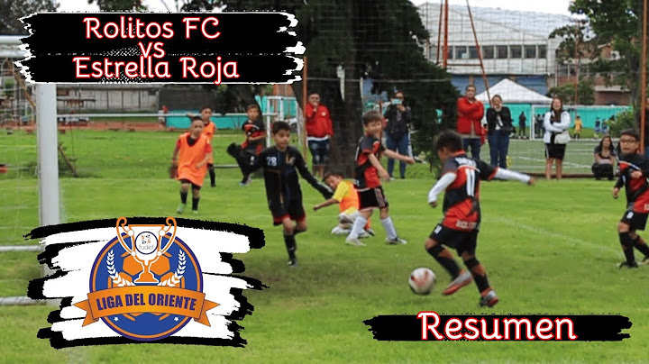 Rolitos vs Estrella Roja ⚽Resumen⚽