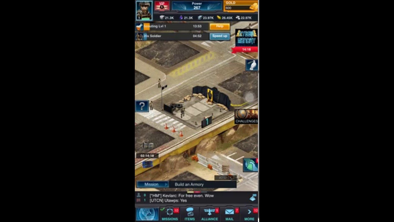Mobile Strike iOS Gameplay - First Time Play