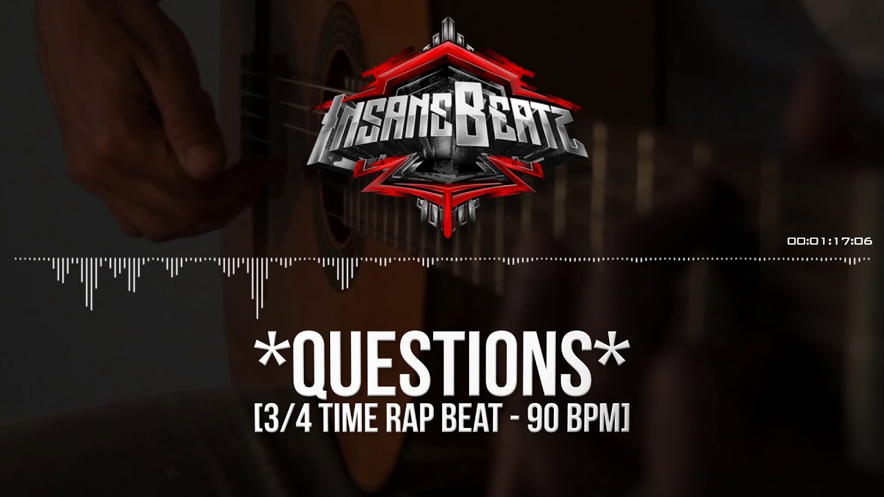 *SOLD* QUESTIONS 3/4 Time Guitar Rap Beat 2018 YouTube