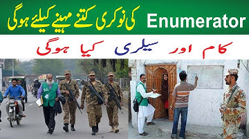 PSER Jobs Enumerator 6 Month Duration work salary PSER Punjab Gov PK Online Registration 2025 urban