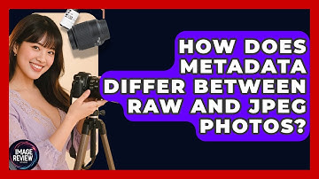 How Does Metadata Differ Between RAW And JPEG Photos? - Image Review Studio