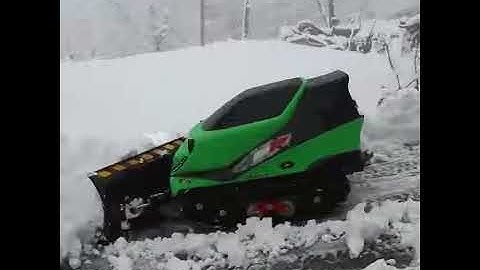 Robot Snow Plowing