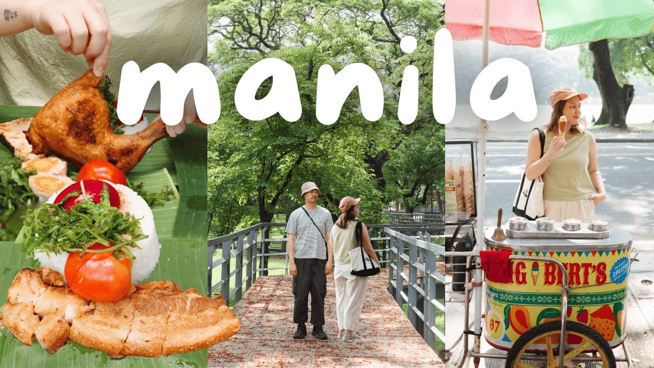 Life in Manila Vlog 2025   Best Modern Filipino Food, Cafes, Where to Eat, Philippines Travel Vlog