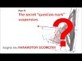 The secret "question mark" suspension. Paramotor Geometry Part 9