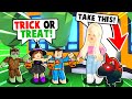 We Got THIS While TRICK OR TREATING In Adopt Me! (roblox adopt me)