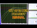 DIY speaker project revival - PT1 enclosure volume