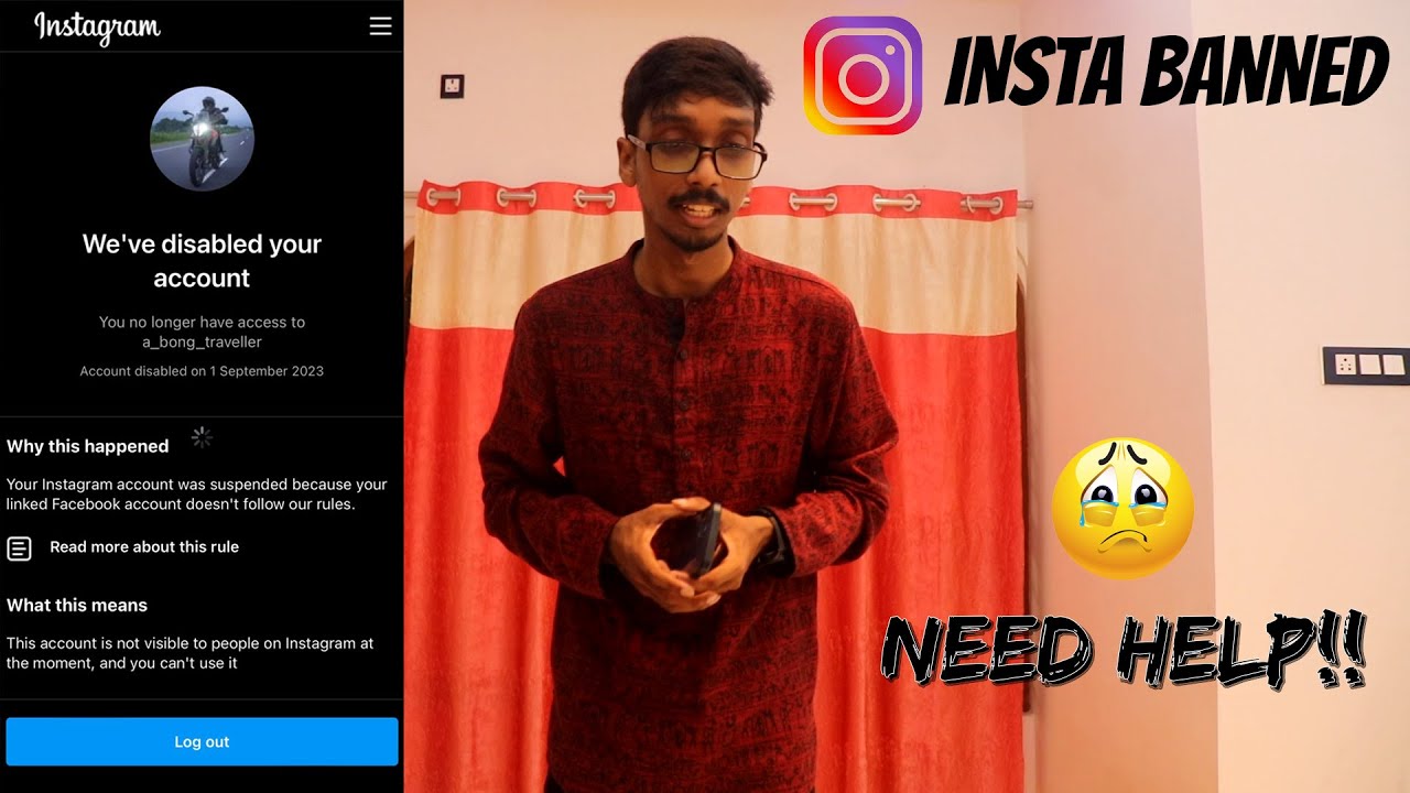 || My Instagram Account got Banned || NEED HELP !!! || - YouTube