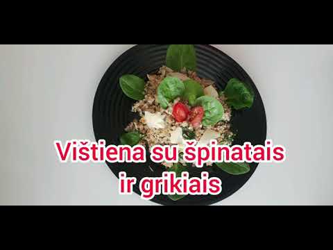 Video: Pesto Su špinatais Ir Vištiena