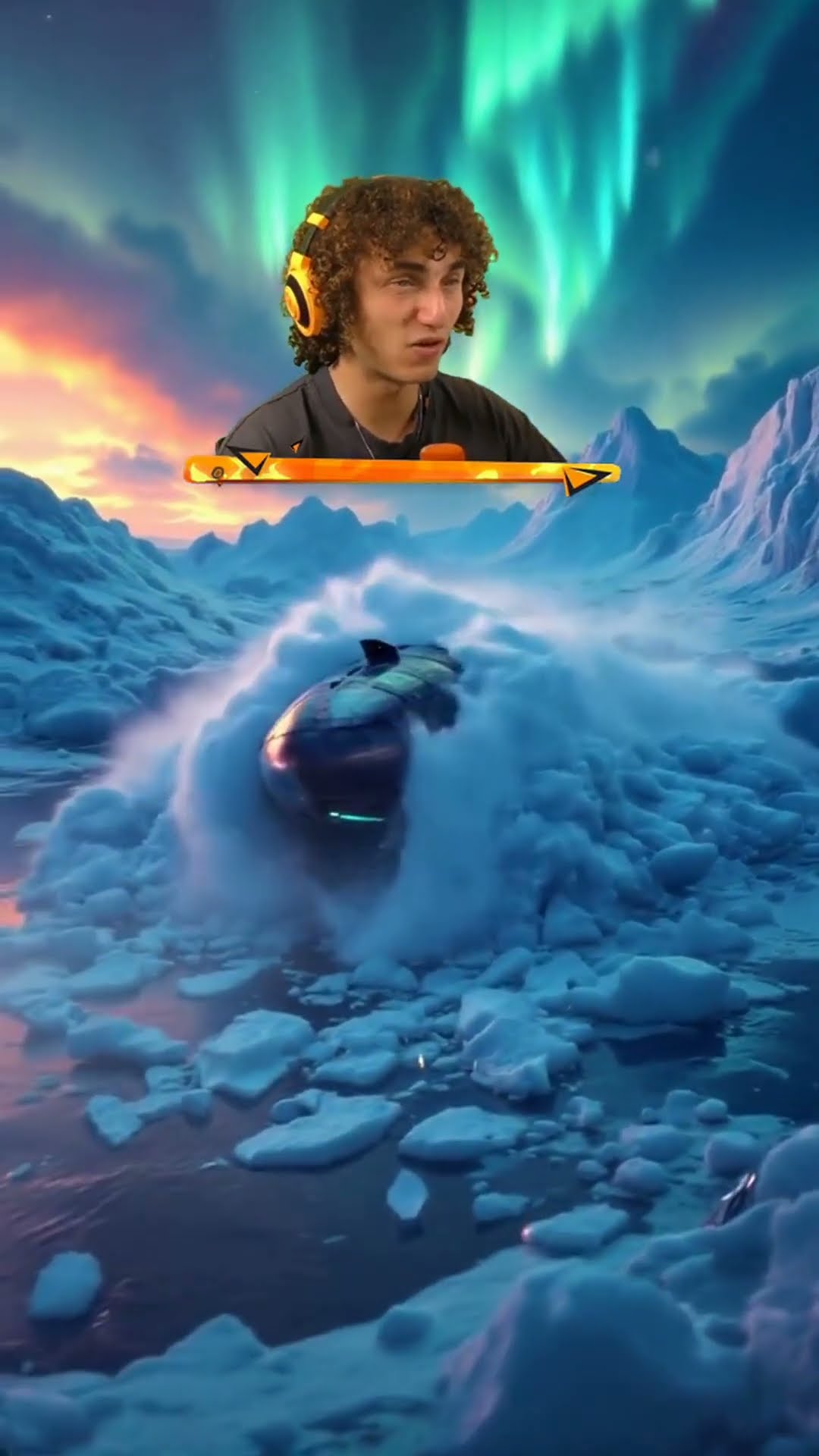Submarine vs FROZEN Ocean!?