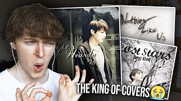 THE KING OF COVERS! (BTS JUNGKOOK - Paper Hearts, Lost Stars & Nothing Like Us | Reaction/Review)