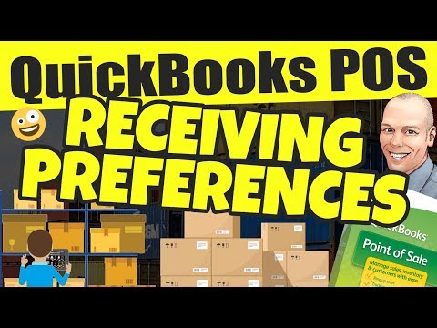 QuickBooks POS: Receiving Settings & Preferences