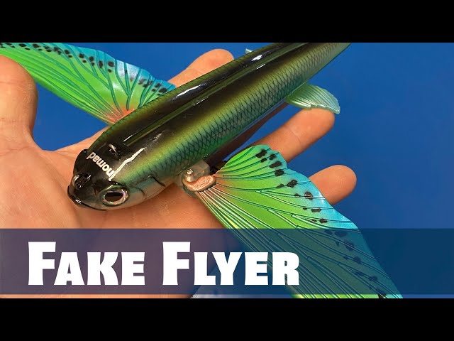 Best Flying Fish Fake Ever - Florida Sport Fishing TV+ 