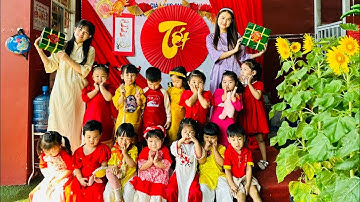 Không khí rộn ràng chào đón Xuân Giáp Thìn 2024 tại Trường Mầm non Hoa Cọ Vàng - Chi nhánh Quận 12