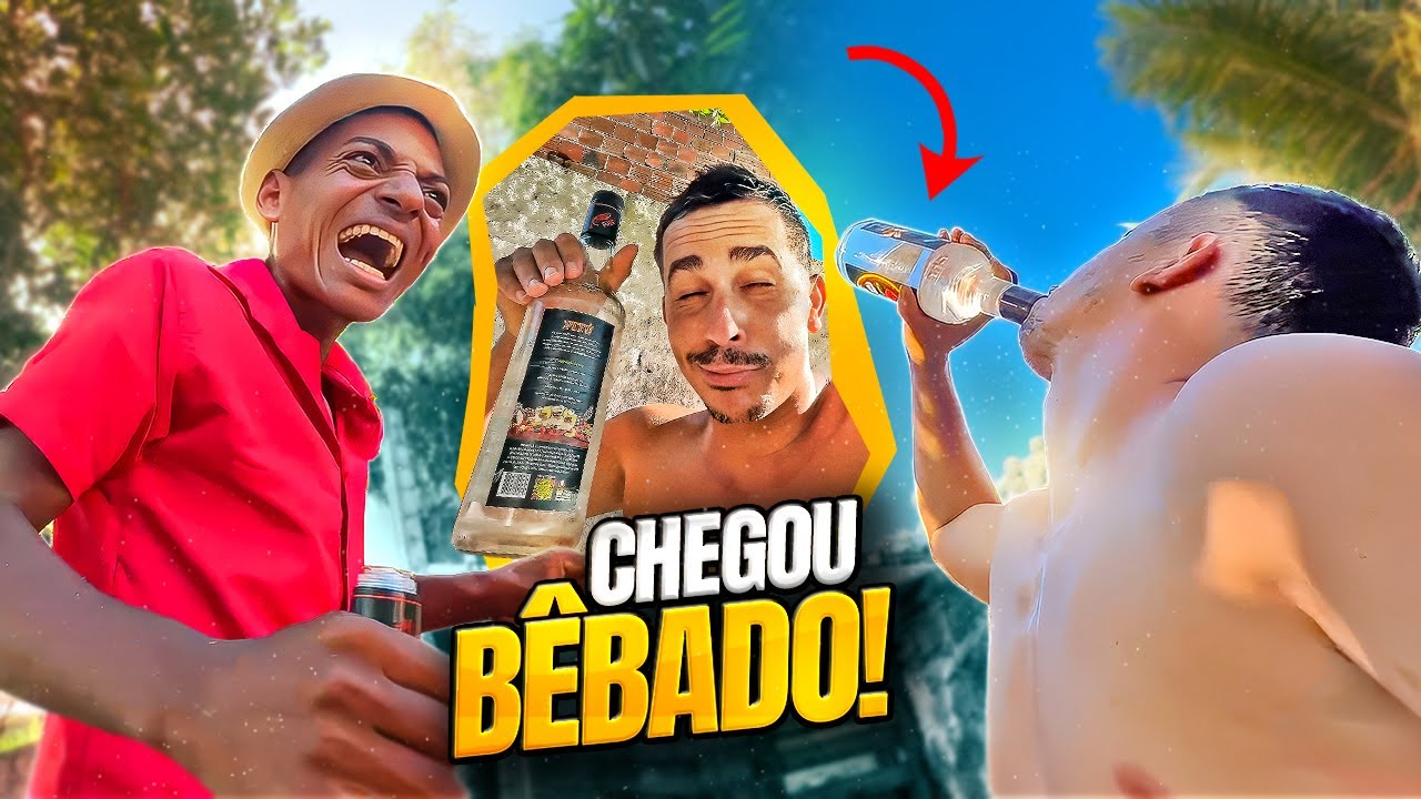 ERIK FOI EXPULSO DE CASA E CHEGOU BÊBADO NO SÍTIO 😱😂 | BETO TIZIU