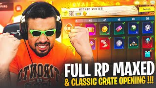 NEW ROYAL PASS FULL MAX - 155 CLASSIC CRATE OPENING - PUBG MOBILE - FM RADIO YT
