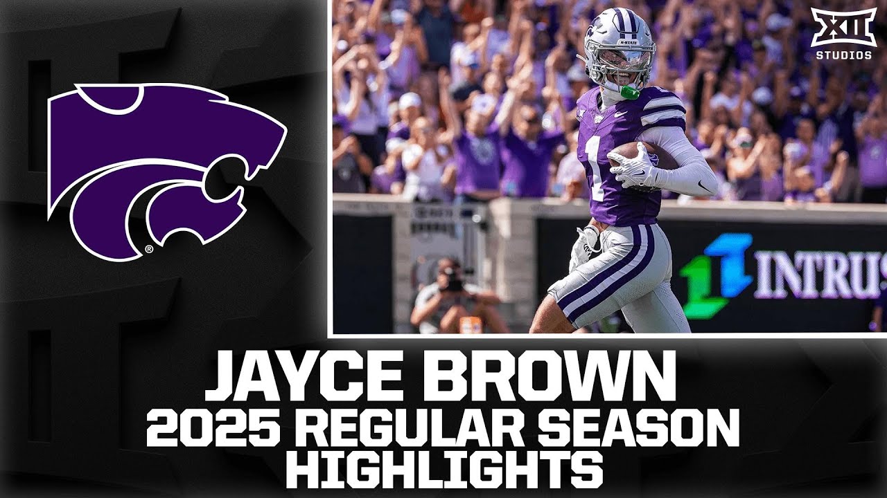 Jayce Brown Regular Season Highlights | 2025 Big 12 Football