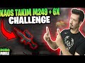 KAOS TAKIMI M249 + 6X CHALLENGE/ PUBG Mobile Gameplay