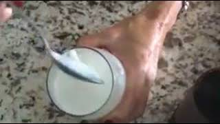 Day 6 of Colloidal Silver Milk Test