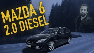 Mazda 6 2008| 2.0 дизель| Кузов GH| Огромный универсал с малым расходом топлива!| Чем удивила Мазда?