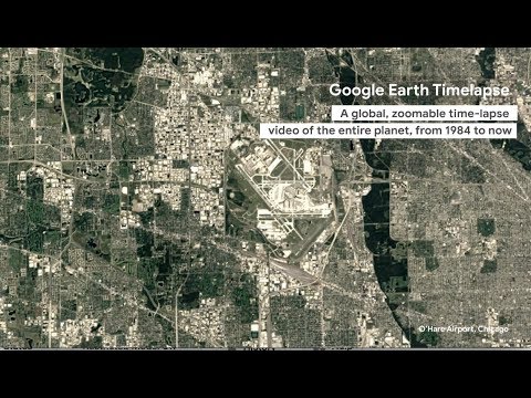 A Glimpse at the New Google Earth Timelapse