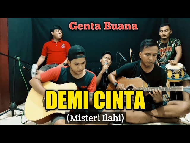 Demi Cinta (misteri ilahi) Dangdut Akustik | Cover Zhalose class=