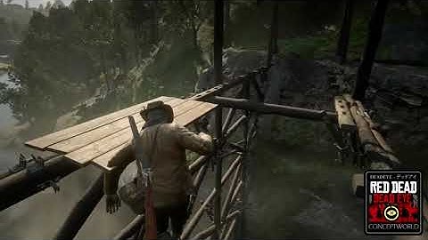 Red Dead Redemption 2 Platforming concept bridge