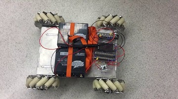 Control of Mecanum Wheeled Robot with R/C Controller