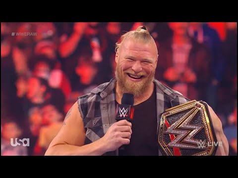Brock Lesnar Says