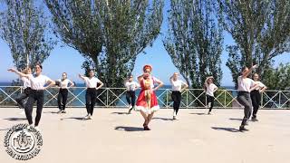 Международный флешмоб "Russian Dance". Русский народный танец "Калинка"