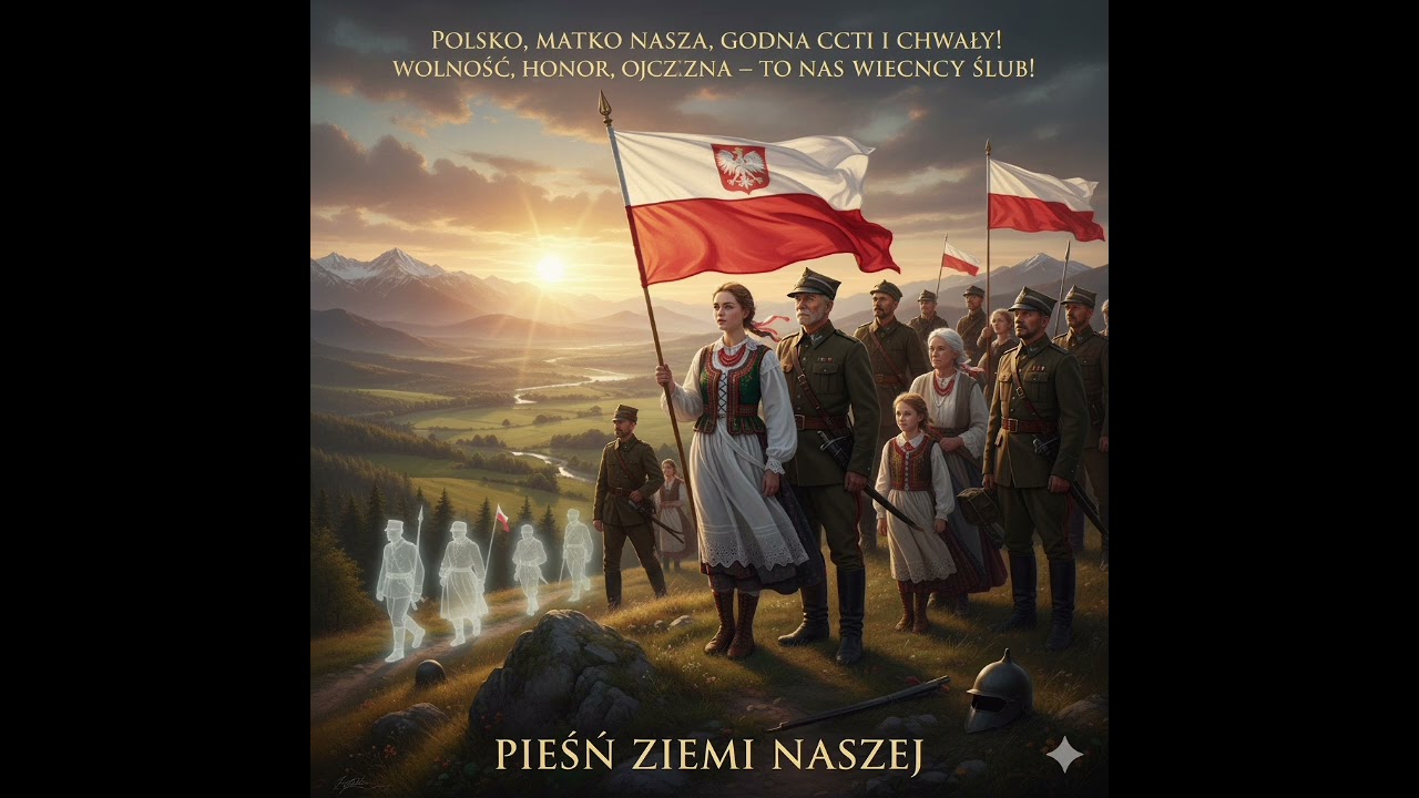 Pieśń Ziemi Naszej | Hymn Polski - Wolność, Honor, Ojczyzna (Oficjalny Utwór Patriotyczny)