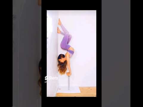 Anna McNulty Handstand Challenge.. #flexibility #contortion #art #contortionist #viral #shorts