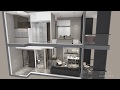 Midtown bay duplex unit animation