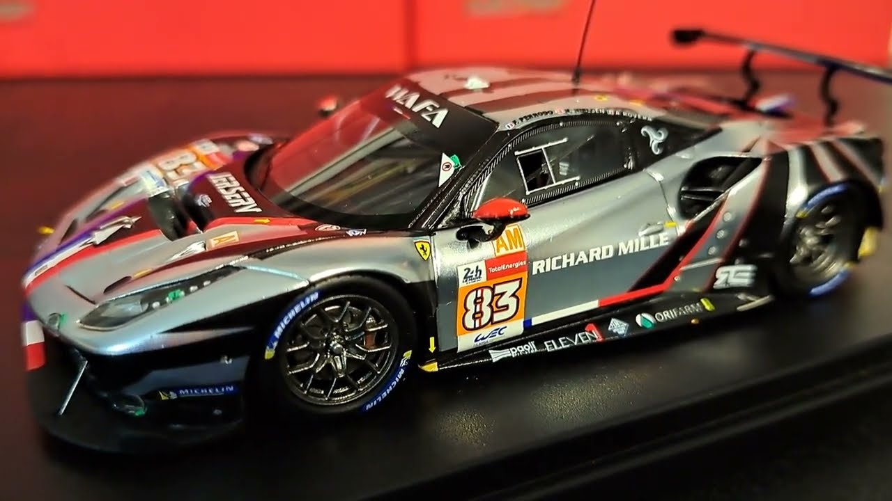 Looksmart Ferrari 1/18 #61 クリアウォーターレーシング Looksmart Ferrari 1/18 #61 クリアウォーターレーシング