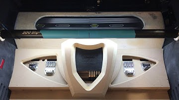 Hi-end car audio custom panels for Audi TT teaser part 3..