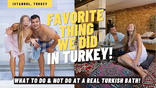 COME TO A TURKISH BATH WITH US (funny tourist experience in Turkey)