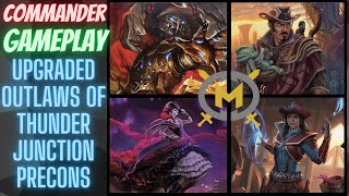 Outlaws of Thunder Junction EDH Game  Gonti, Yuma, Stella Lee, Olivia  Commander Gameplay MTG OTJ