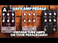 UAFX Amp Pedals - Ruby, Dream &amp; Woodrow - Iconic Vintage Tube Amps On YOUR Pedalboard!