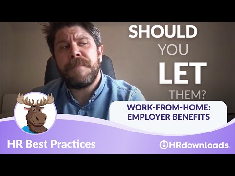 Work-from-Home: Employer Benefits | HRdownloads [2021]