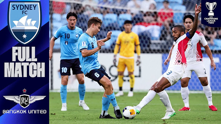 Sydney FC vs. Bangkok United FC | Full Match | AFC Champions League™ Two