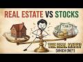 Real Estate Vs Stocks — The Real Math Which One Will Make You More Money