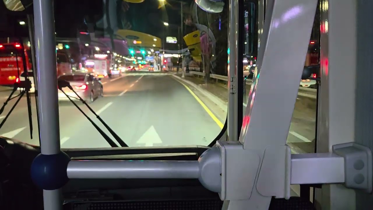 금강펜테리움1차~하단역환승센터까지 주행영상( 영신여객 172번버스 ) 