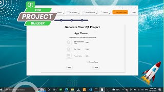 Python GUI project tool | QT Project Builder / Maker With UI Samples [#2 Look]