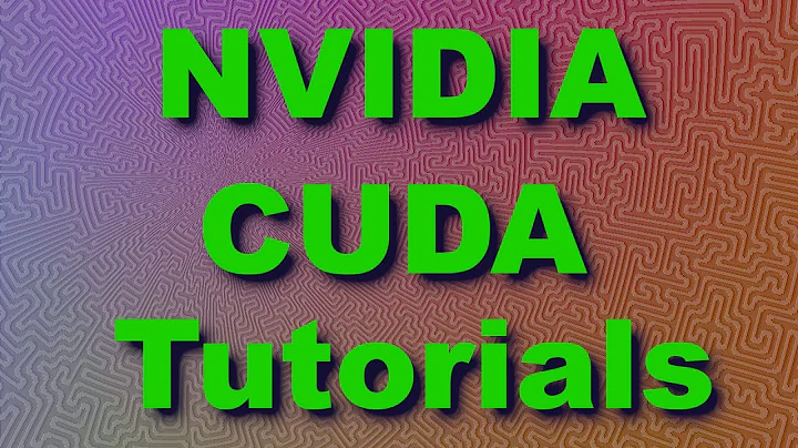 NVIDIA CUDA Tutorial 4: Threads, Thread Blocks and Grids