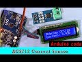 Allegro ACS712 with LCD1602 and LCD2004 with I2C to display current using Arduino