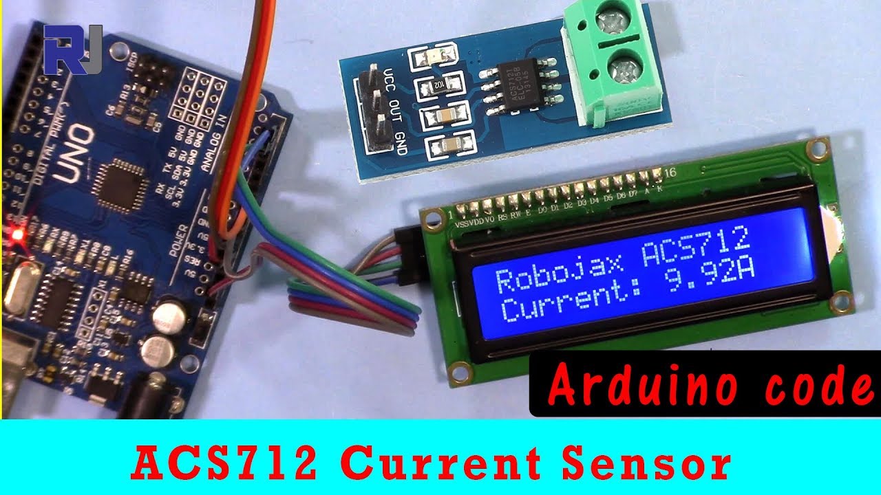 Arduino를 사용하여 전류를 표시하기 위해 LCD1602가있는 Allegro ACS712 및 I2C가있는 LCD2004