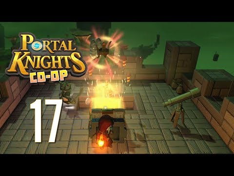 Ep 17 - Back to the wharf (Portal Knights co-op mage gameplay)
